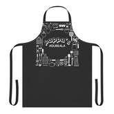 Apron — “Pappa’s Adukkala” Kitchen Cooking Apron (Black)