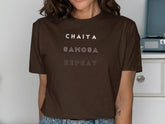 CHAIYA SAMOSA REPEAT Casual Tee Shirt