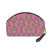 Pink Bohemian Paisley Makeup Bag — Cosmetic Pouch