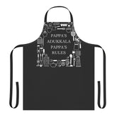Apron — "Pappa's Adukkala, Pappa's Rules" Funny Kitchen Dad Apron
