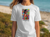 Colorful Pop Art Style Melanin Girl Magic T-shirt