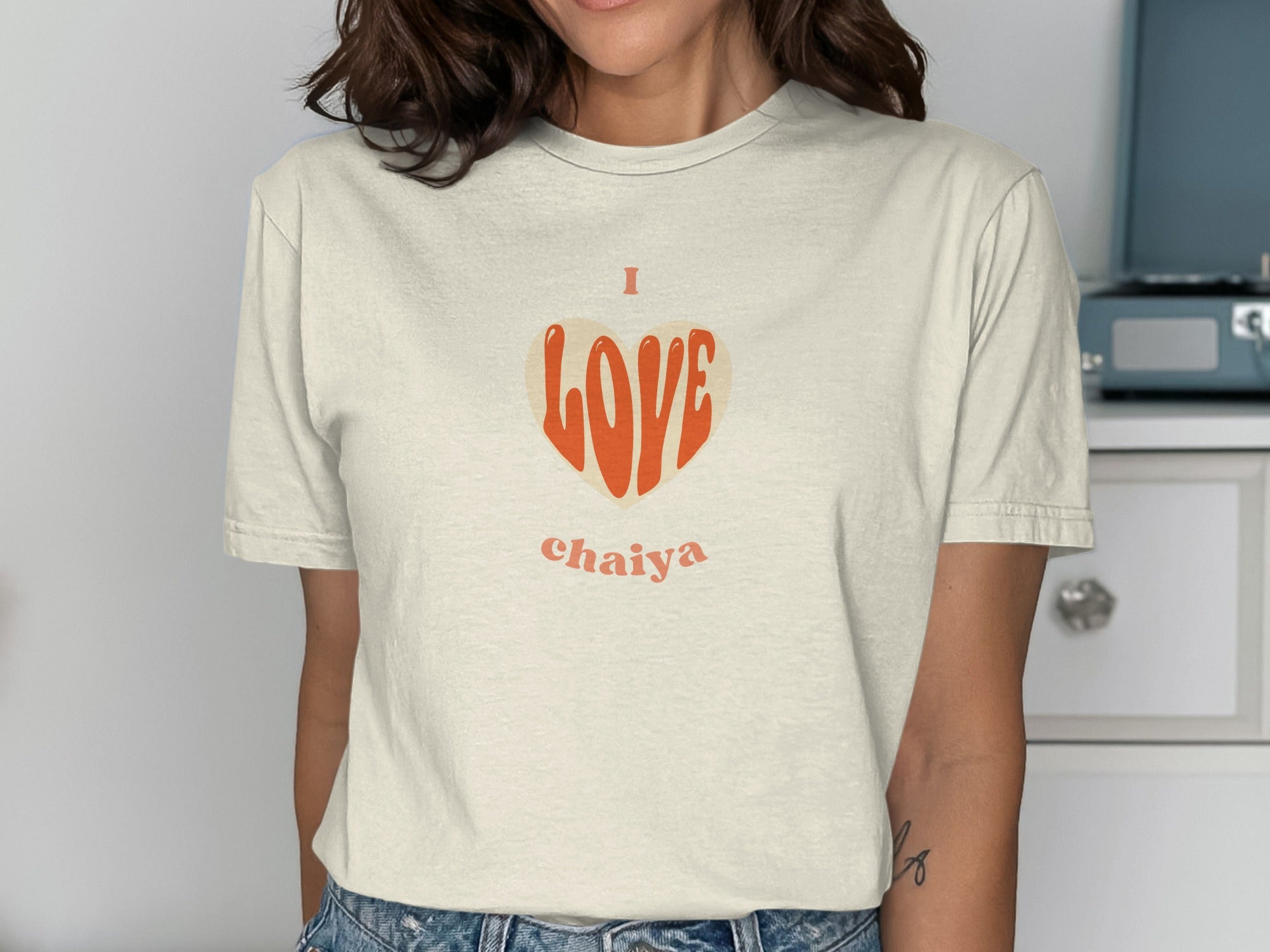 I Love Chaiya T-Shirt for Casual and Stylish Look