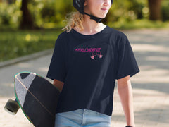 #MALLUBARBIE Skateboarder Black T-shirt