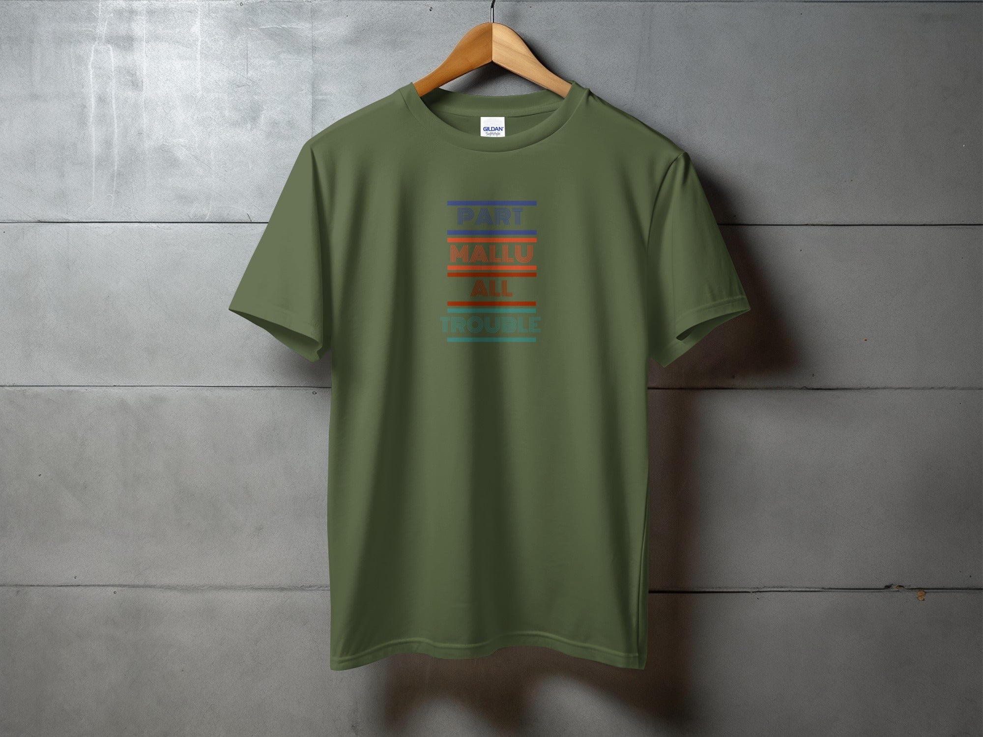 Part Mallu All Trouble T-Shirt