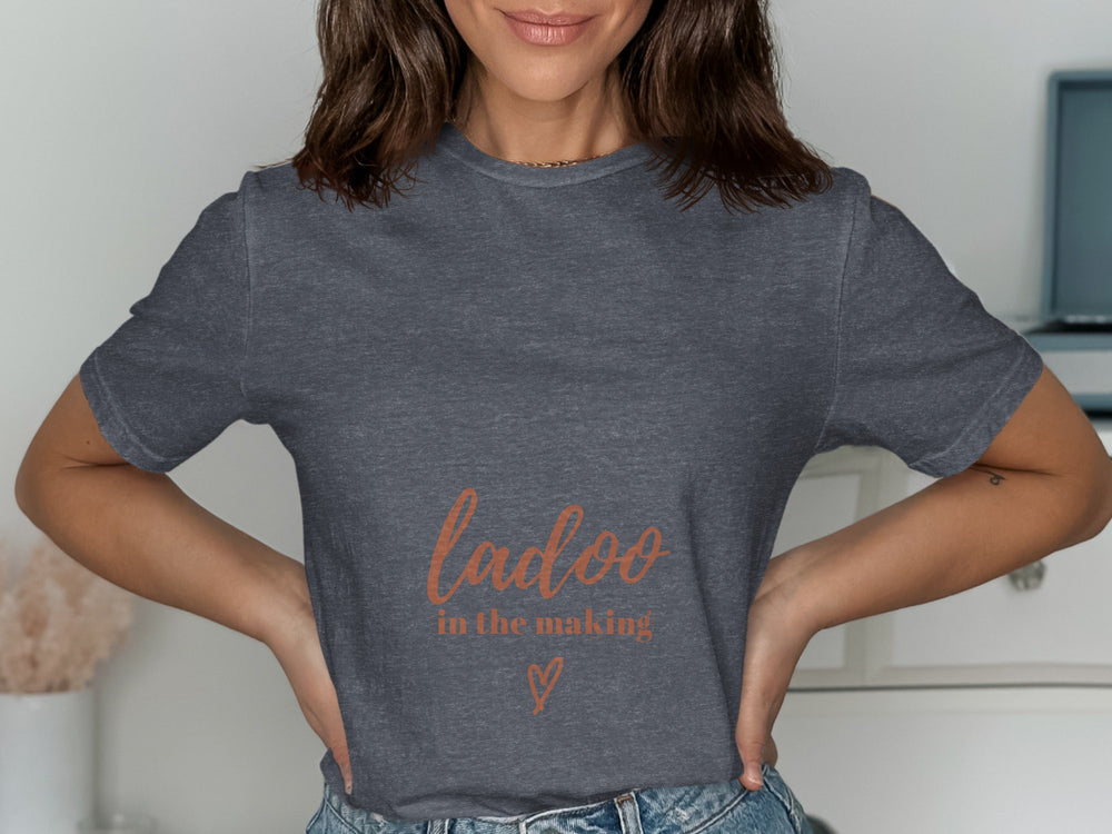 Ladoo in the making heart graphic t-shirt