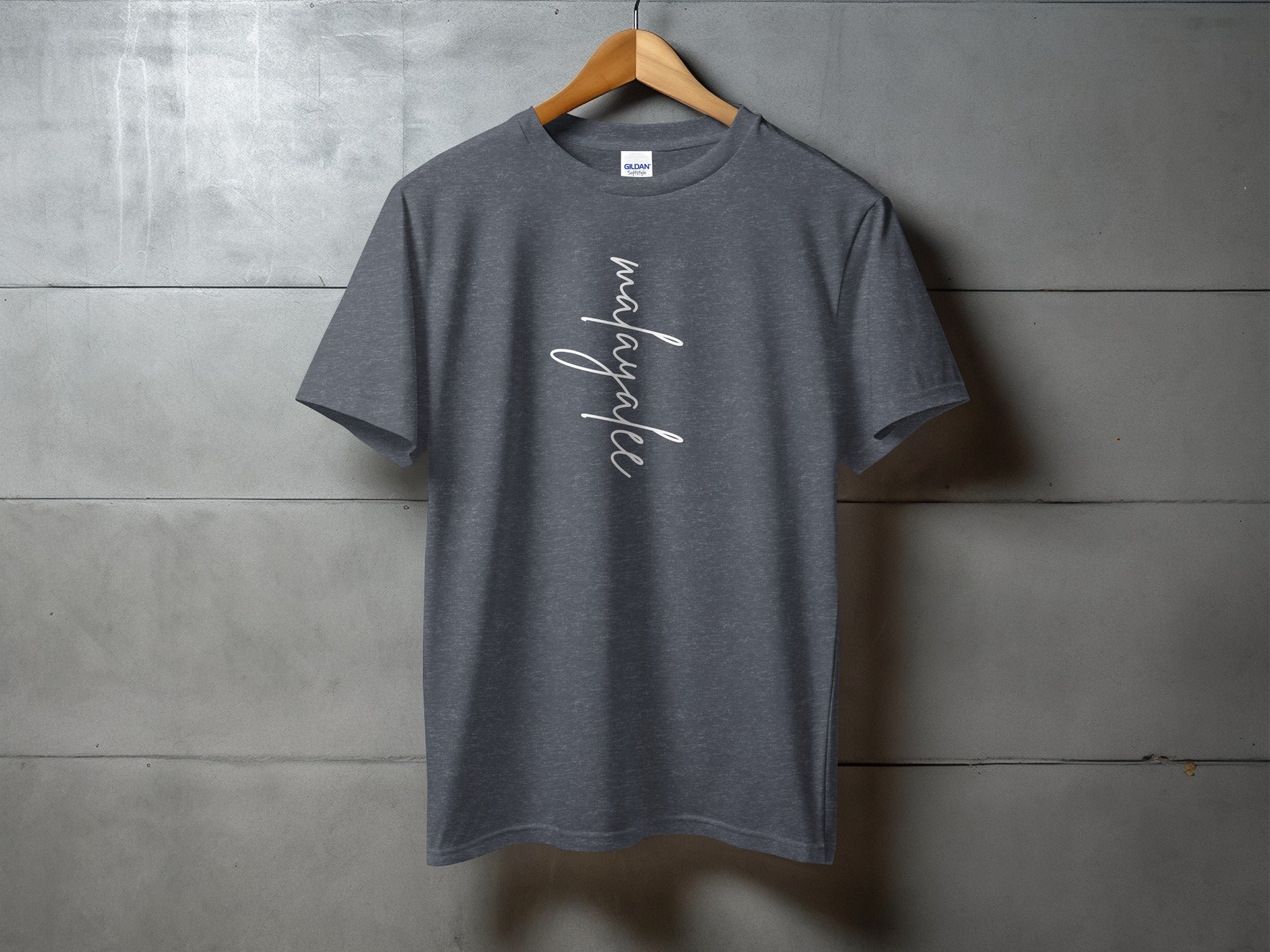 Midnight Gray Casual Short Sleeve T-Shirt Product