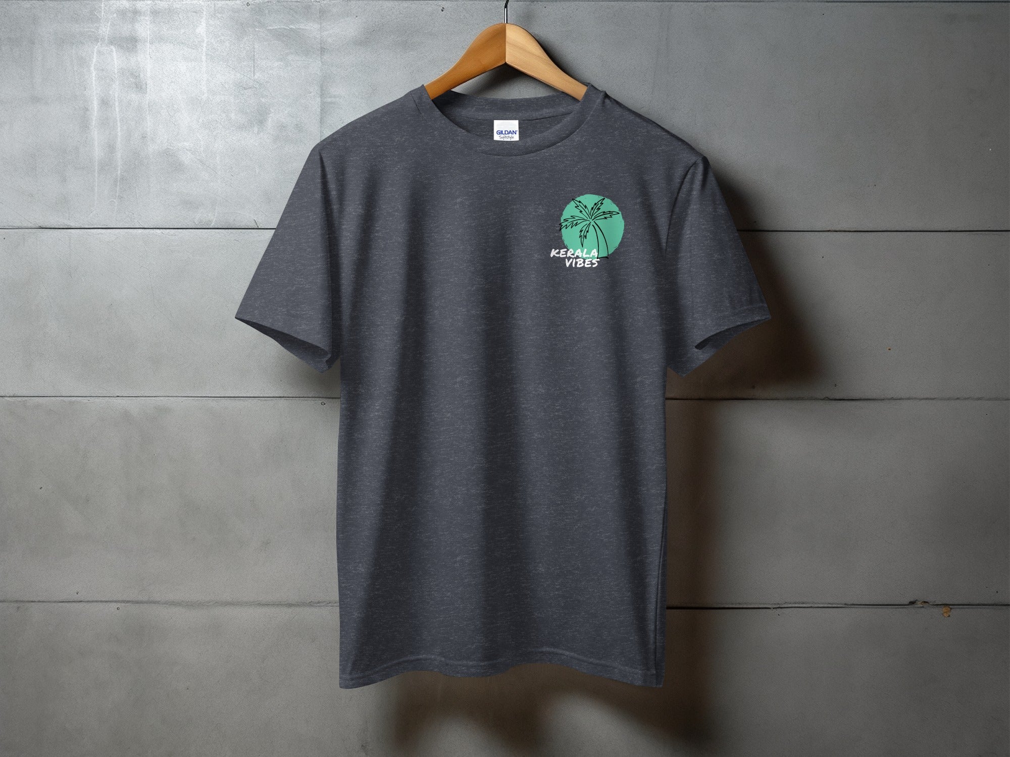 Relax Vibes Graphic Tee Featuring Palm Tree