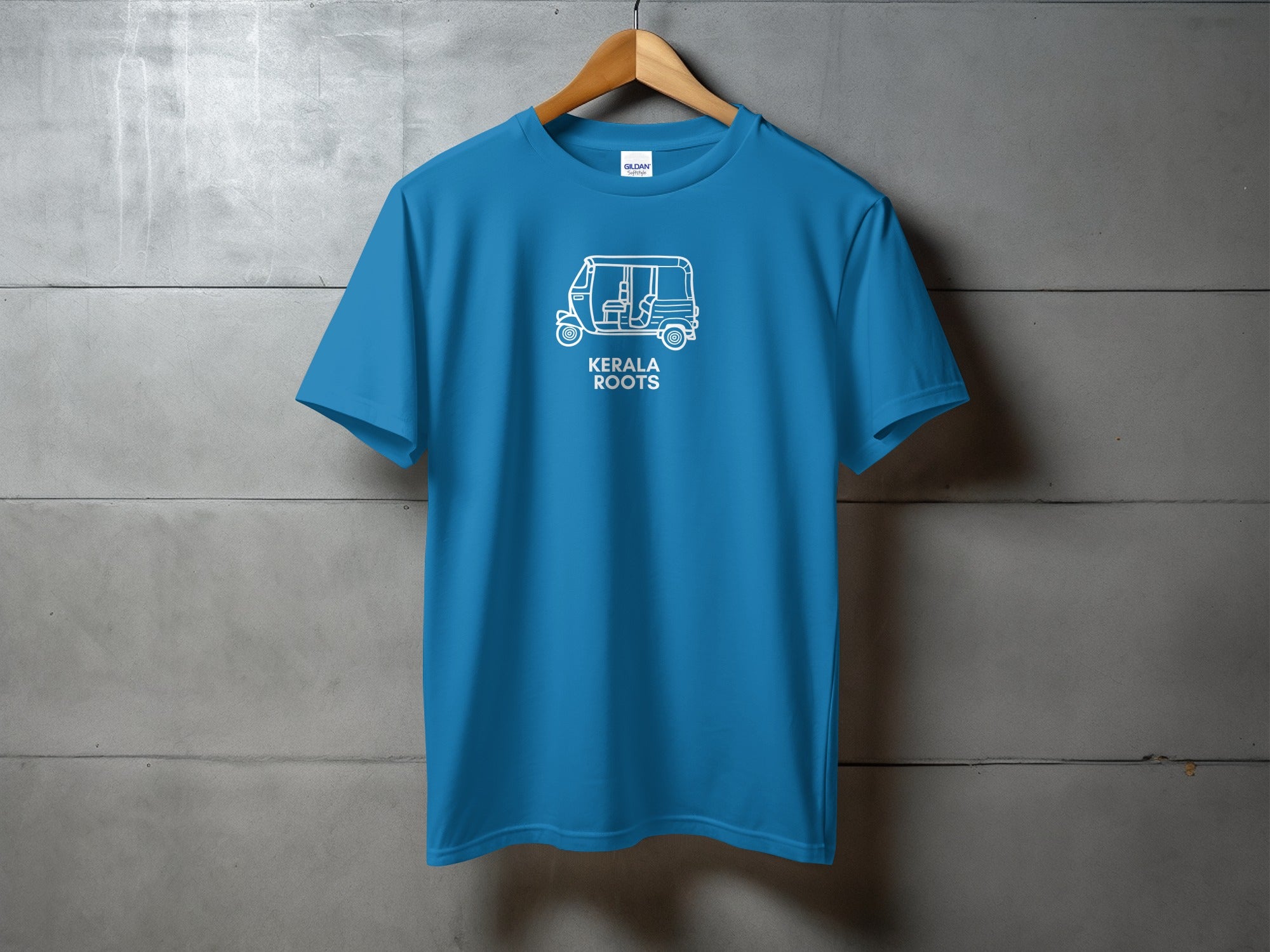 Kerala Roots Auto Rickshaw Graphic T-shirt