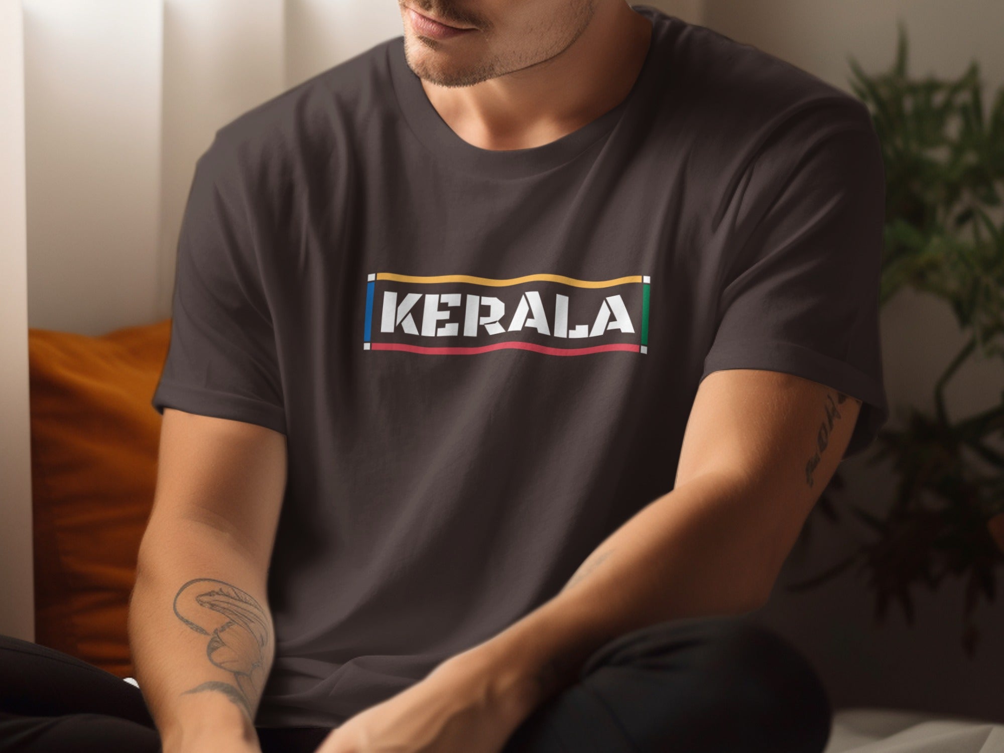 Kerala Bold and Colorful Design Statement T-shirt
