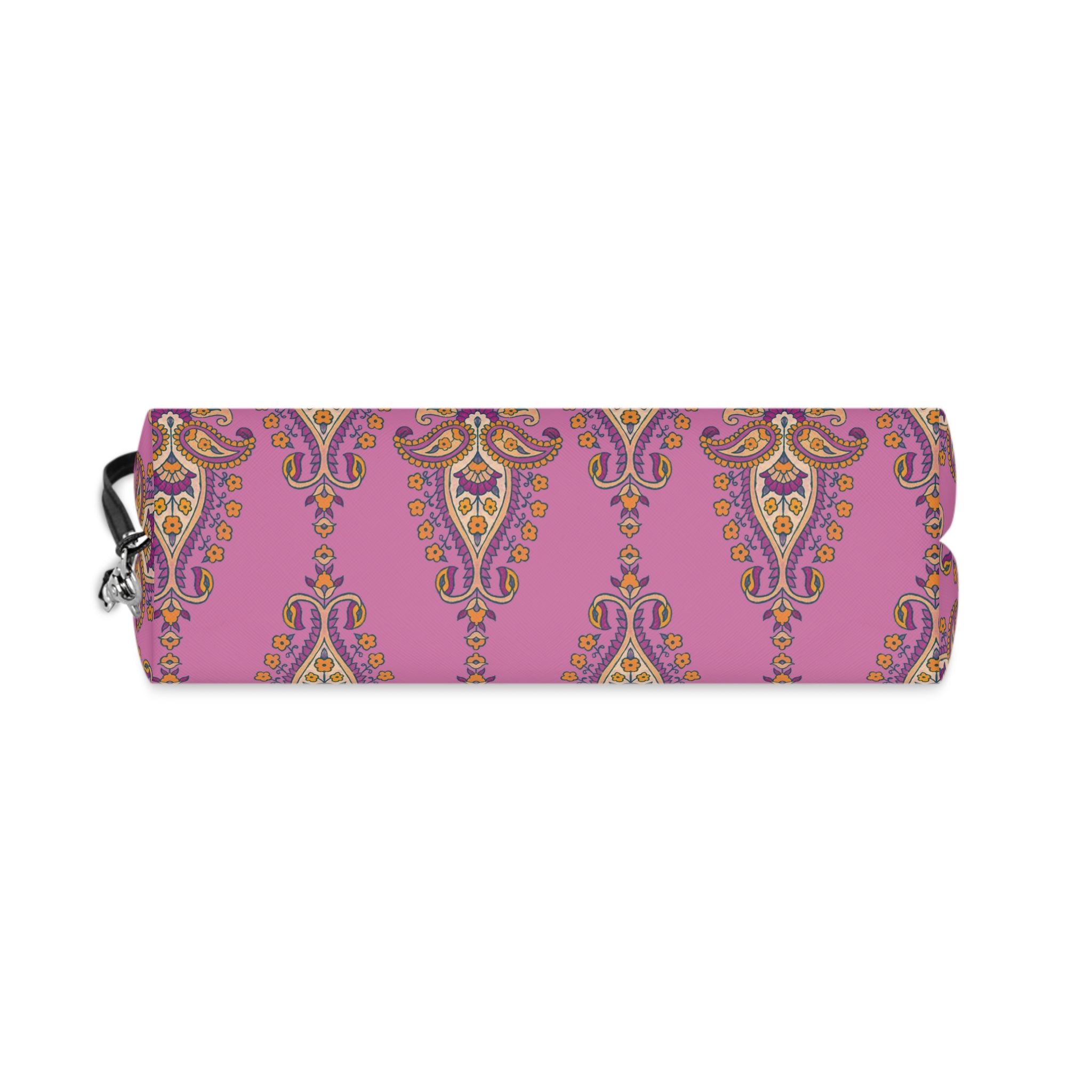Pink Bohemian Paisley Makeup Bag — Cosmetic Pouch