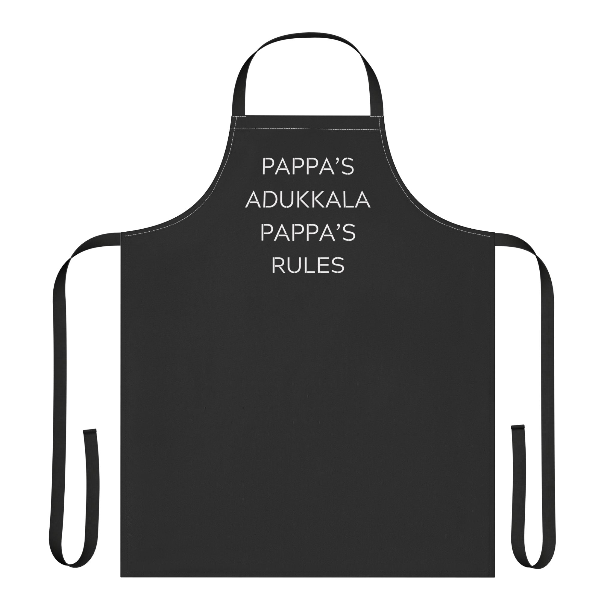 Pappa’s Adukkala, Pappa’s Rules Apron