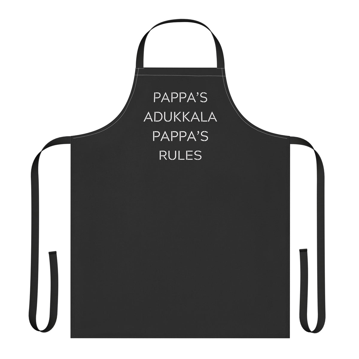 Pappa’s Adukkala, Pappa’s Rules Apron