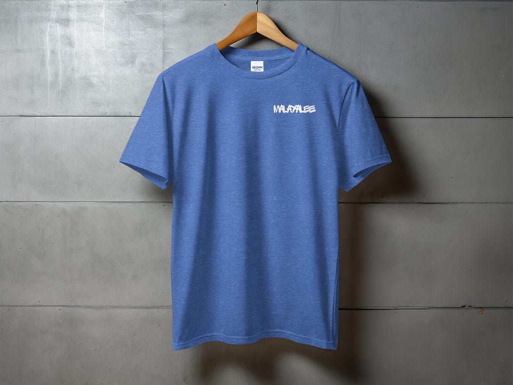Stylish WHVYLES Graphic Blue Tee Shirt Product