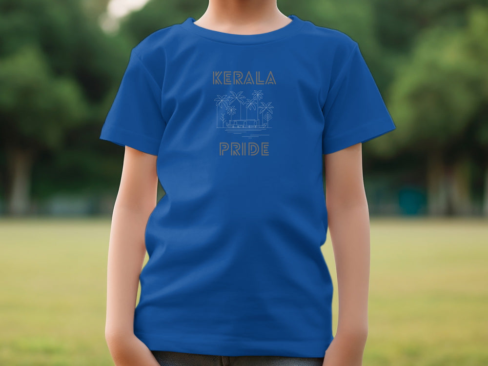 Kerala Pride T-Shirt Scenic Design Top