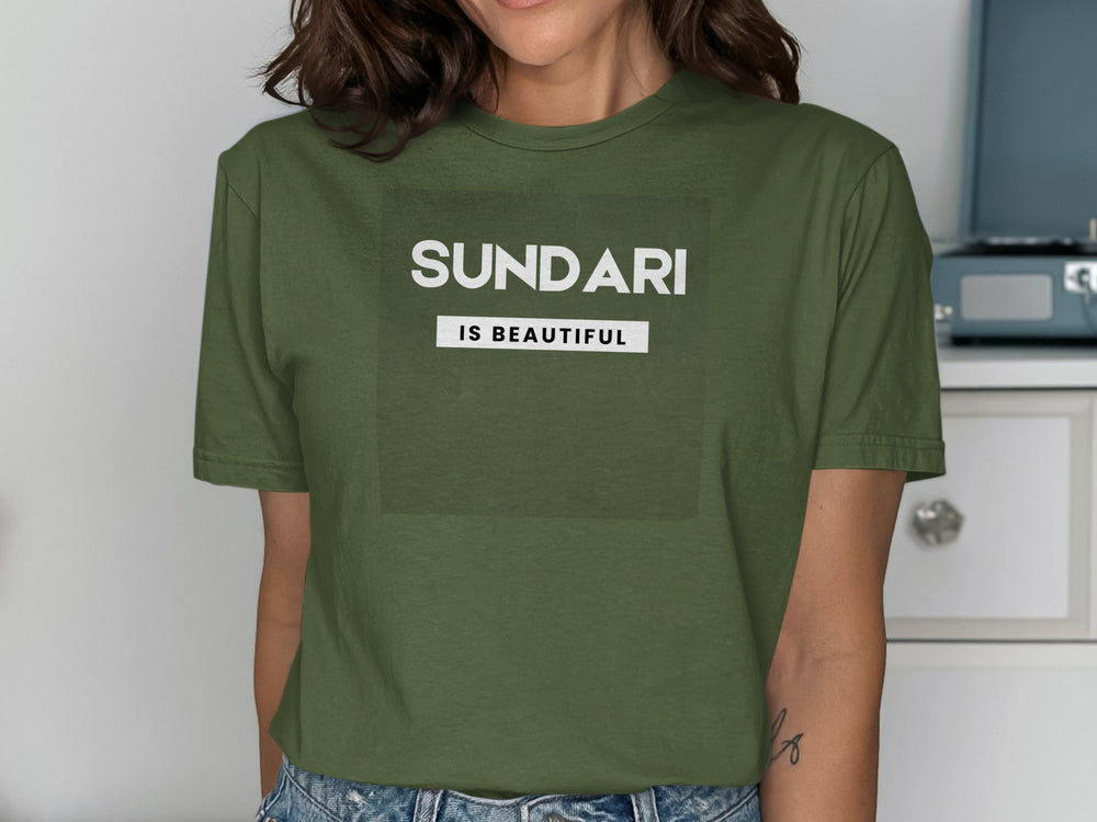 Sundari Is Beautiful Graphic Tee Casual Wear Product