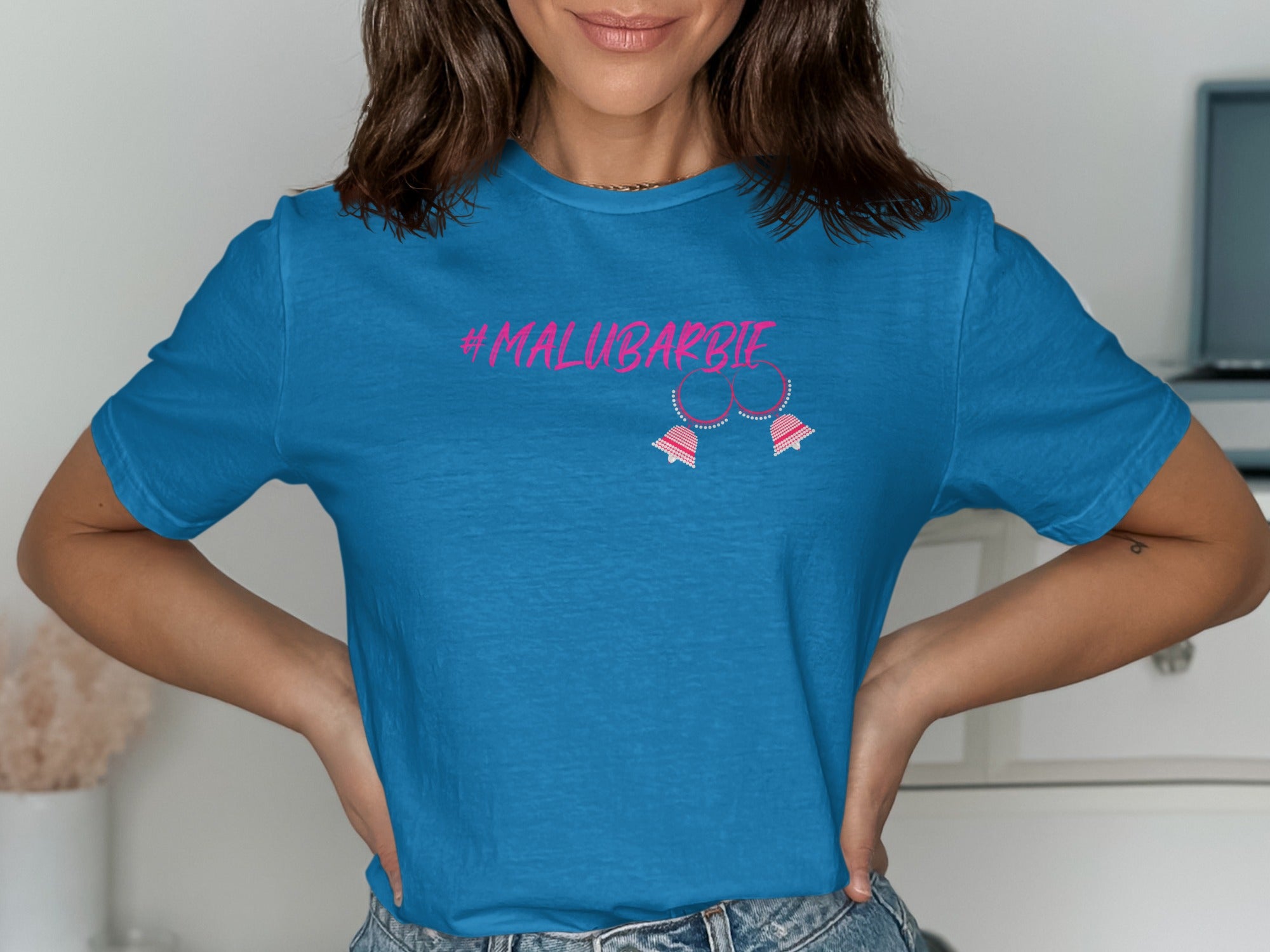 #MalibuBarbie Graphic Tee Fun and Casual Shirt Design