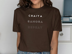 CHAIYA SAMOSA REPEAT Casual Tee Shirt