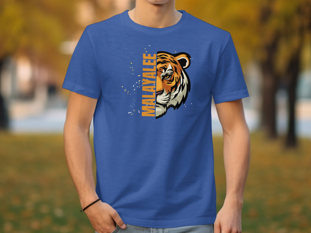 Malayalee Tiger Graphic Print T-Shirt
