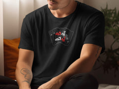 Stylish Playing Cards Design T-Shirt