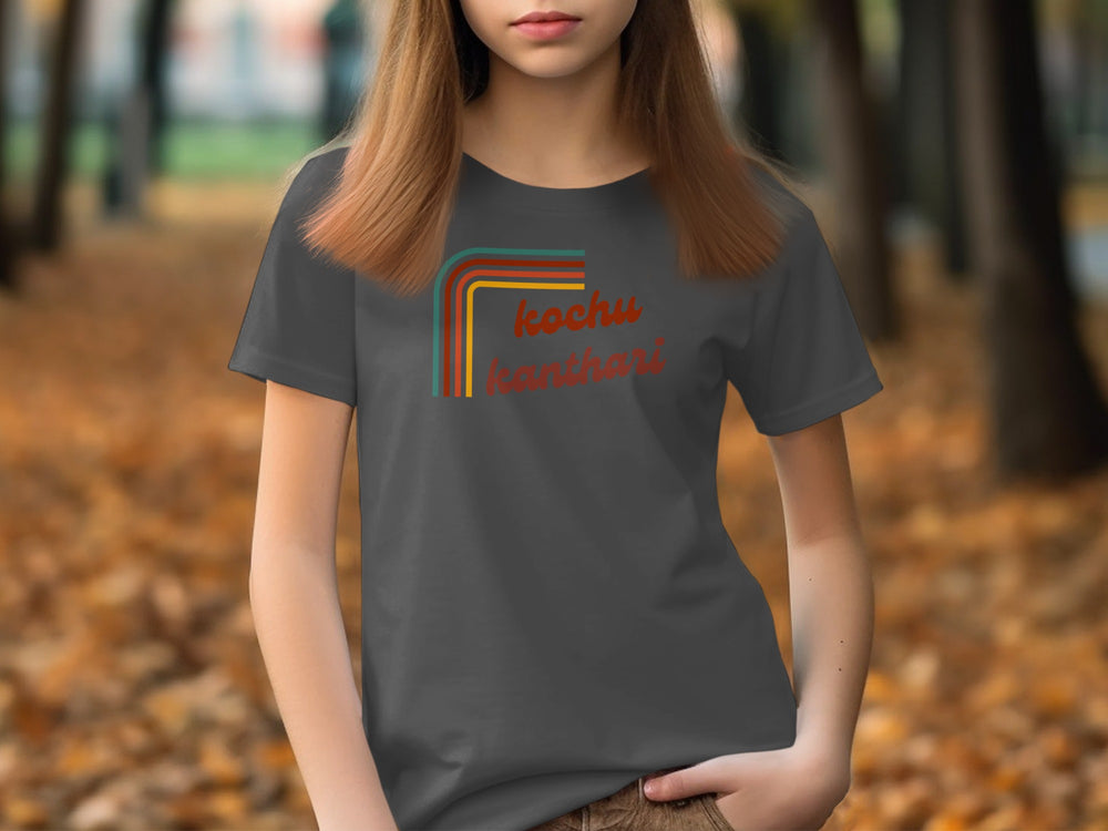 Trendy Graphic Tee With Funky Modern Design