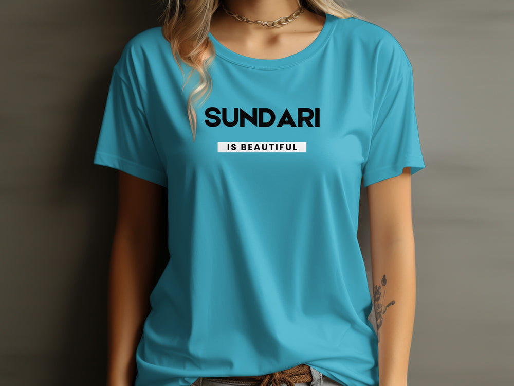 Sundari Is Beautiful Graphic Tee Shirt