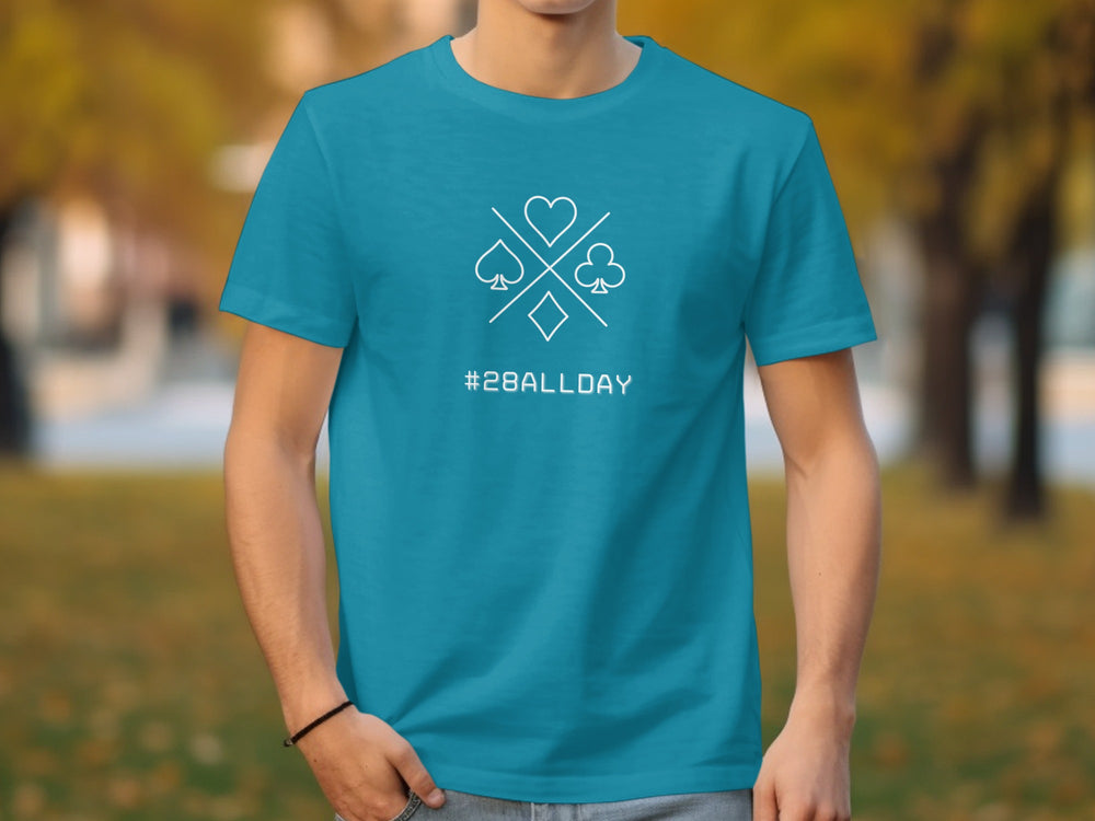 Poker Themed Hashtag All Day Shirt
