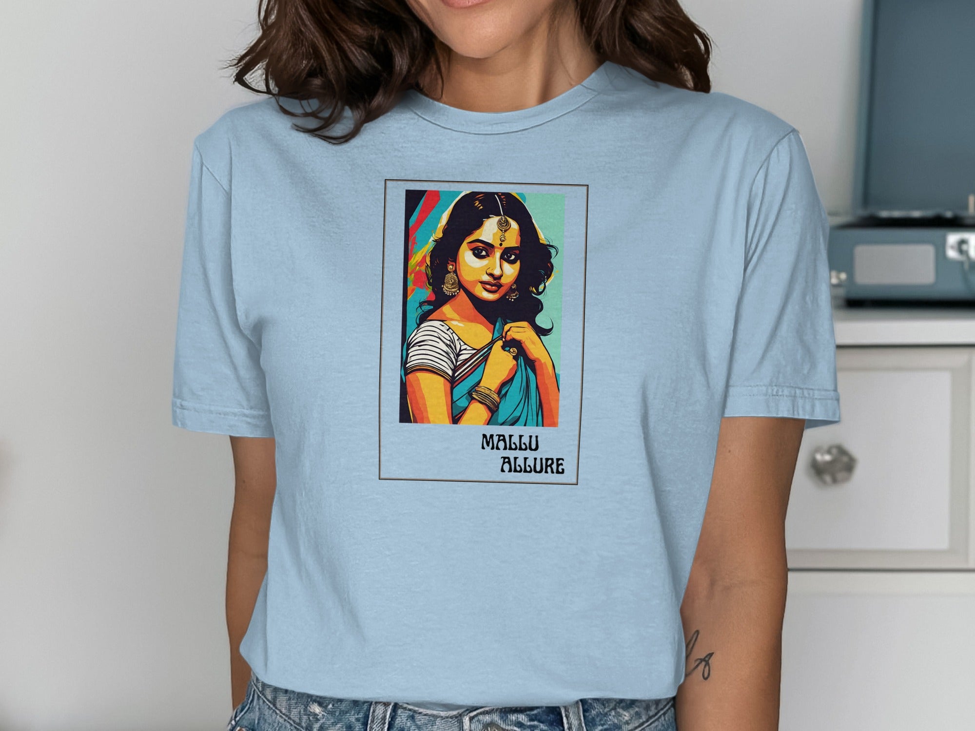 Traditional Portrait Artistic Design T-shirt