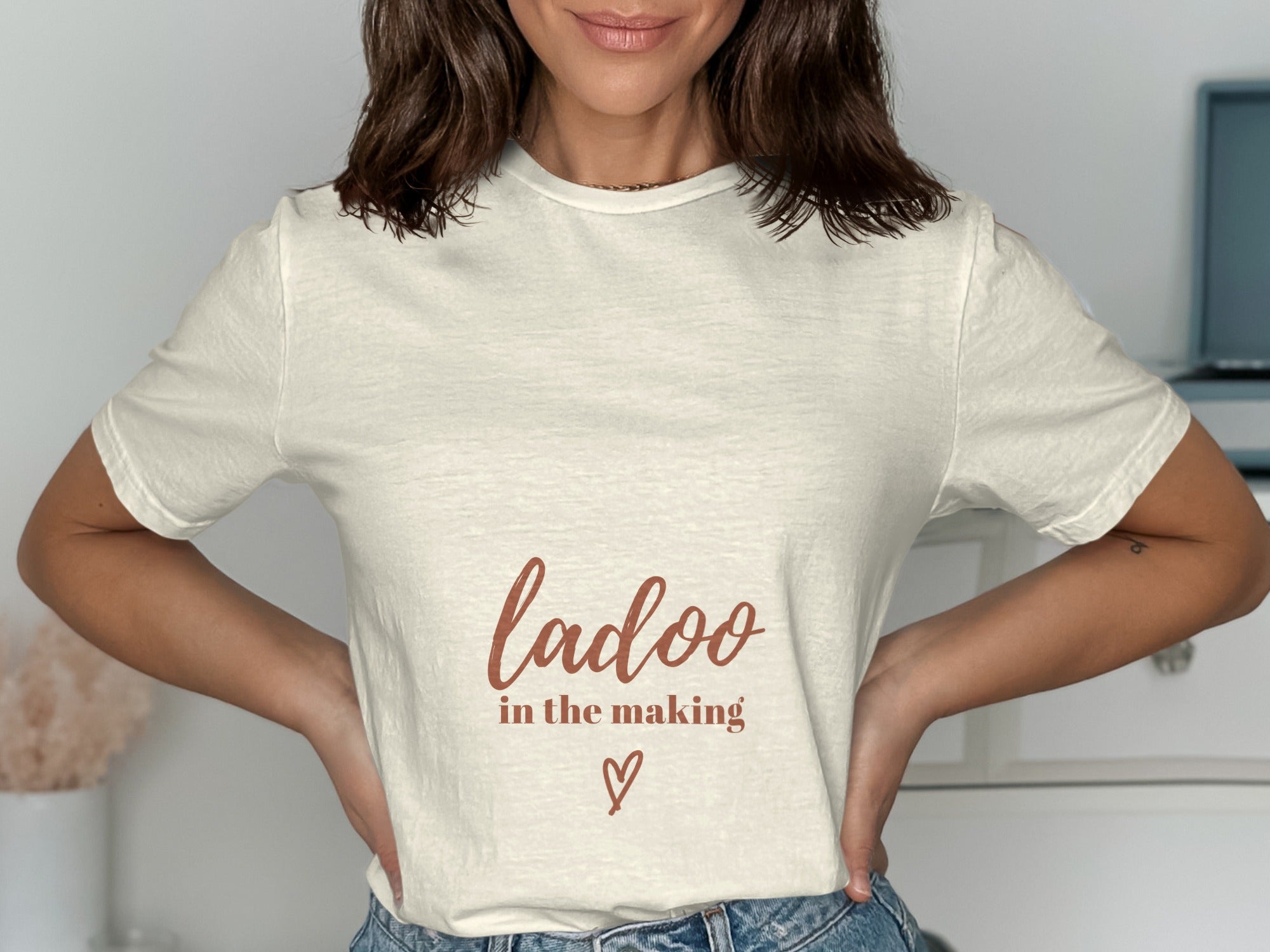Cute Ladoo in the Making Graphic Tee Shirt