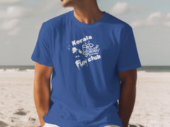 Kerala Old School Fun Club Blue T-Shirt