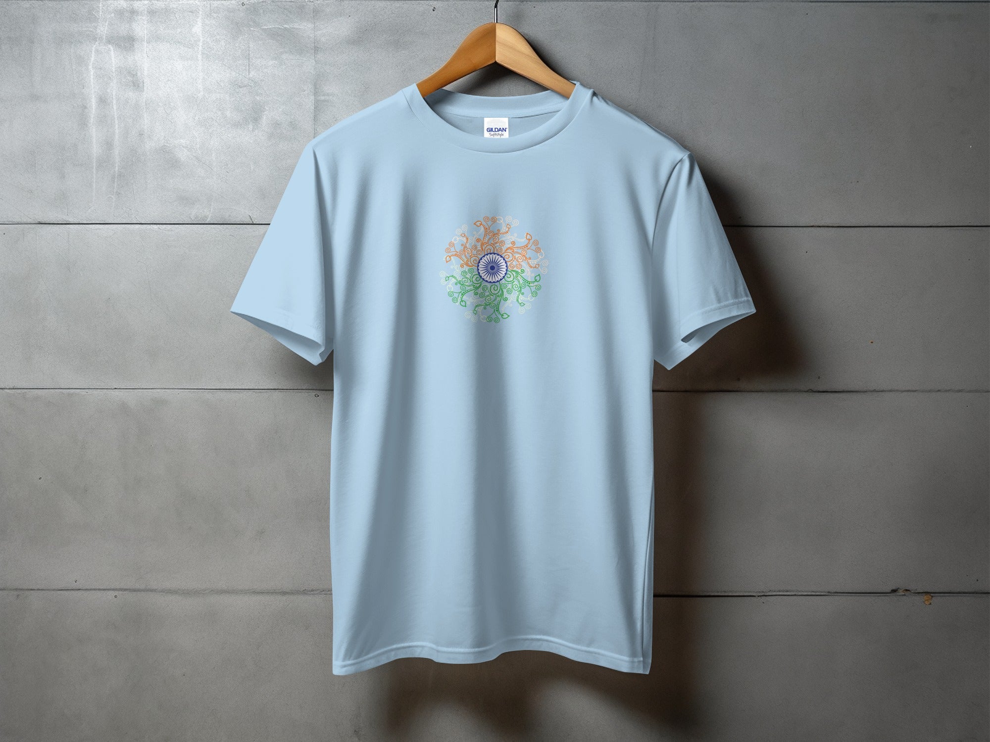 Unique Artistic Design Print Casual Wear T-shirt