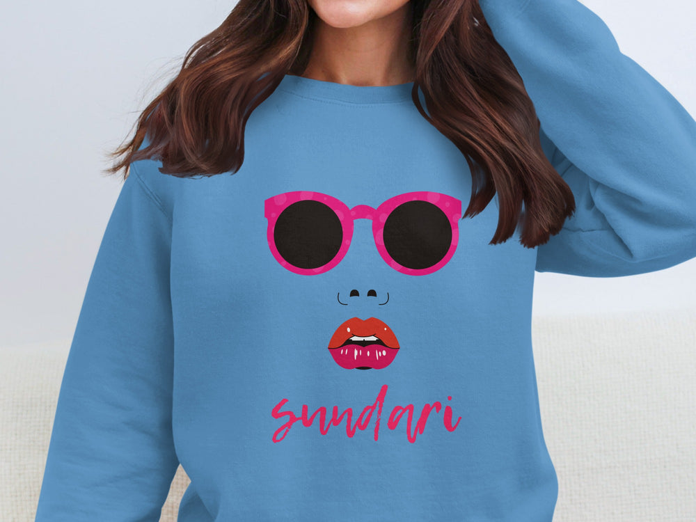 Cool Sundari Graphic Design Womens Sweatshirt