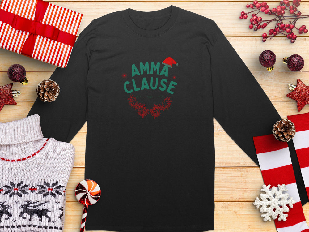 Amma Clause Christmas Theme Shirt