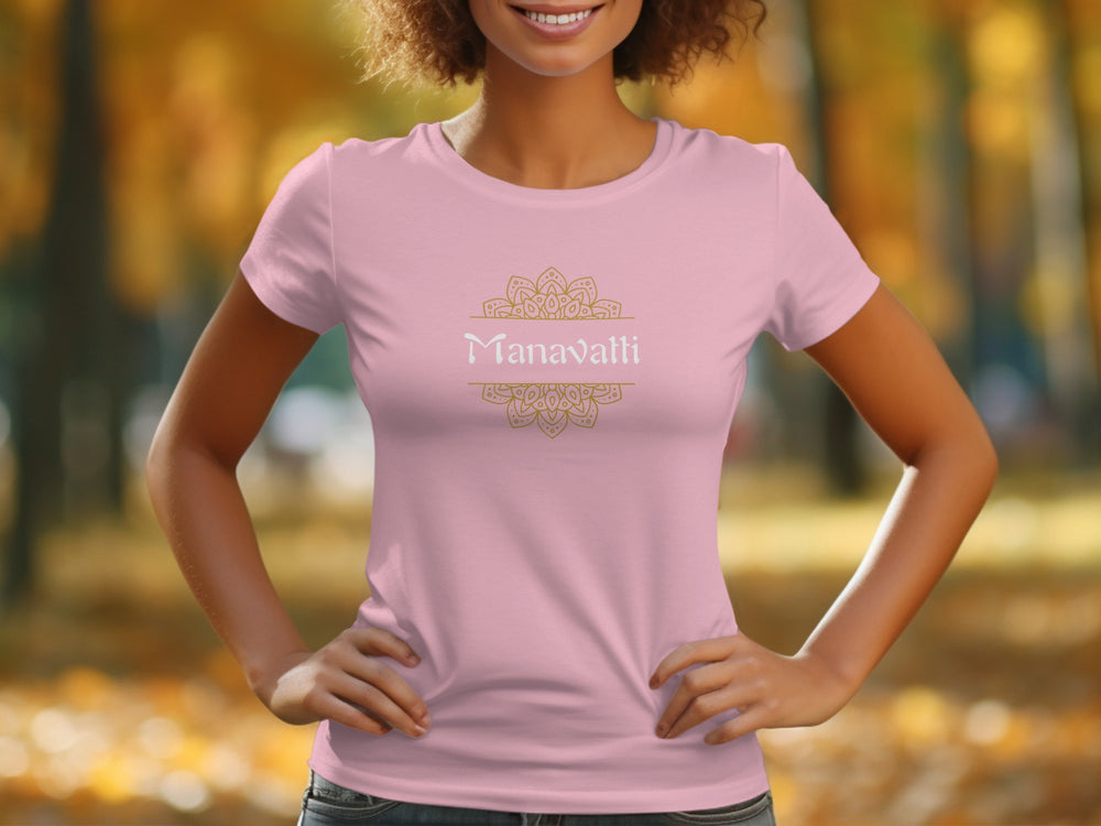 Beautiful Manavatti Graphic T-Shirt with Intricate Design