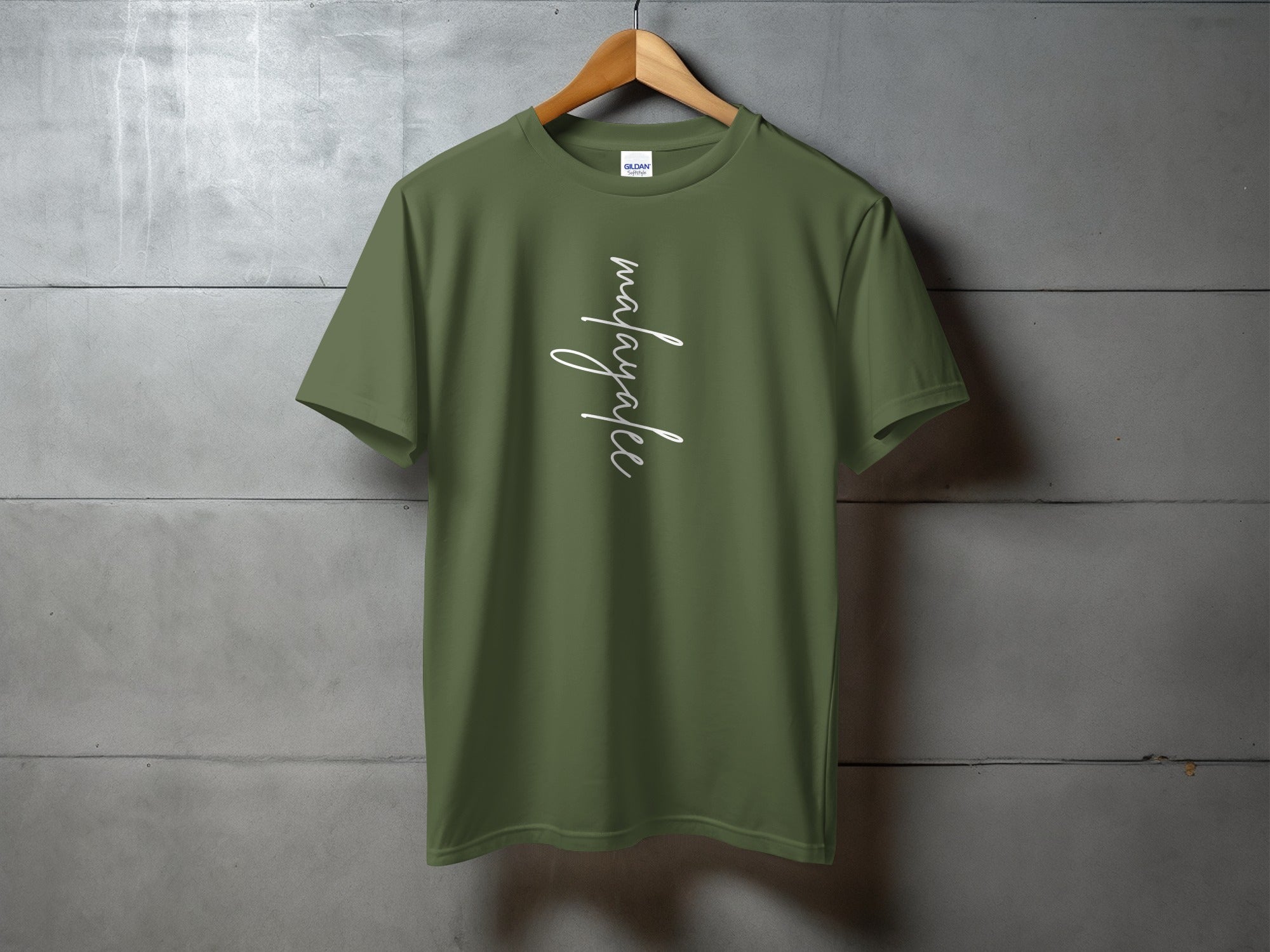 Mahogany Green Casual T-Shirt for Everyday Wear