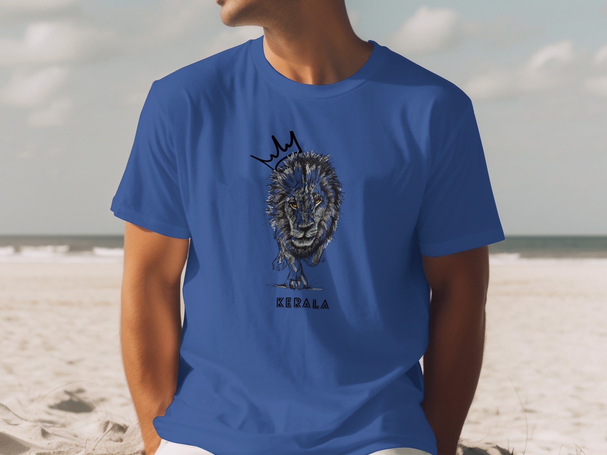 Kerala Lion Graphic T-shirt for Stylish Casual Look