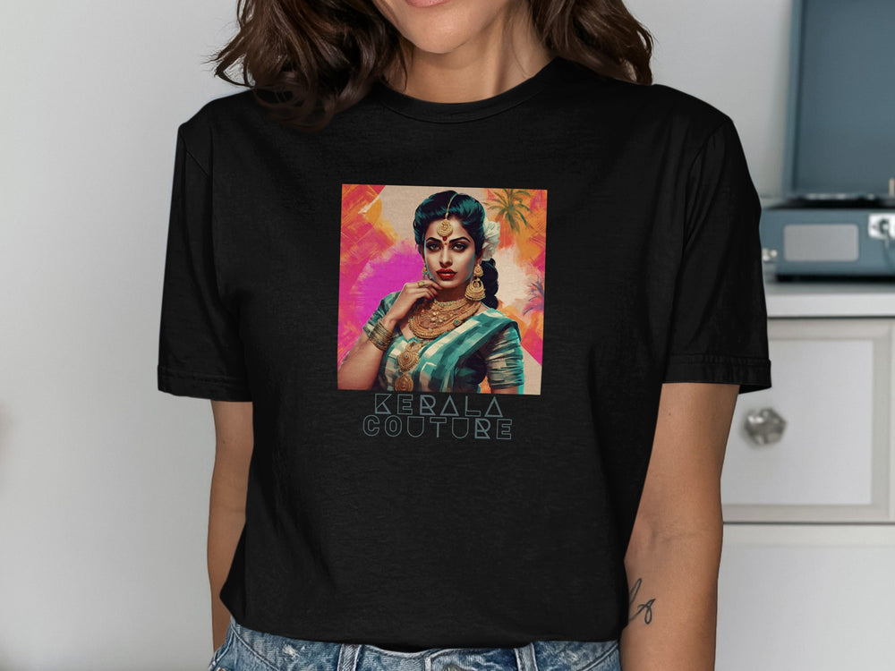 Kerala Couture Traditional Art Design T-shirt
