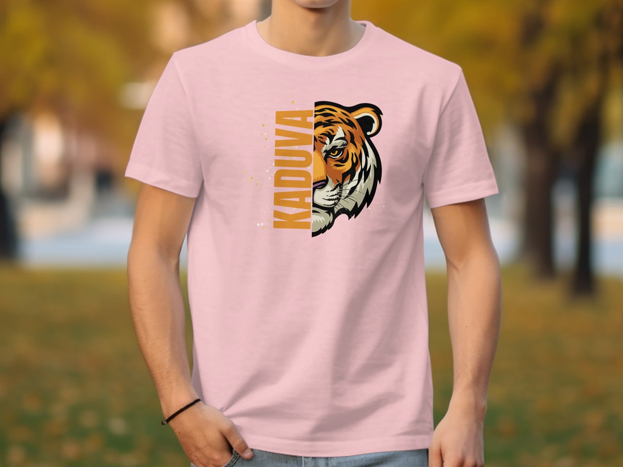 Kaduaa Tiger Graphic Design Tee Shirt