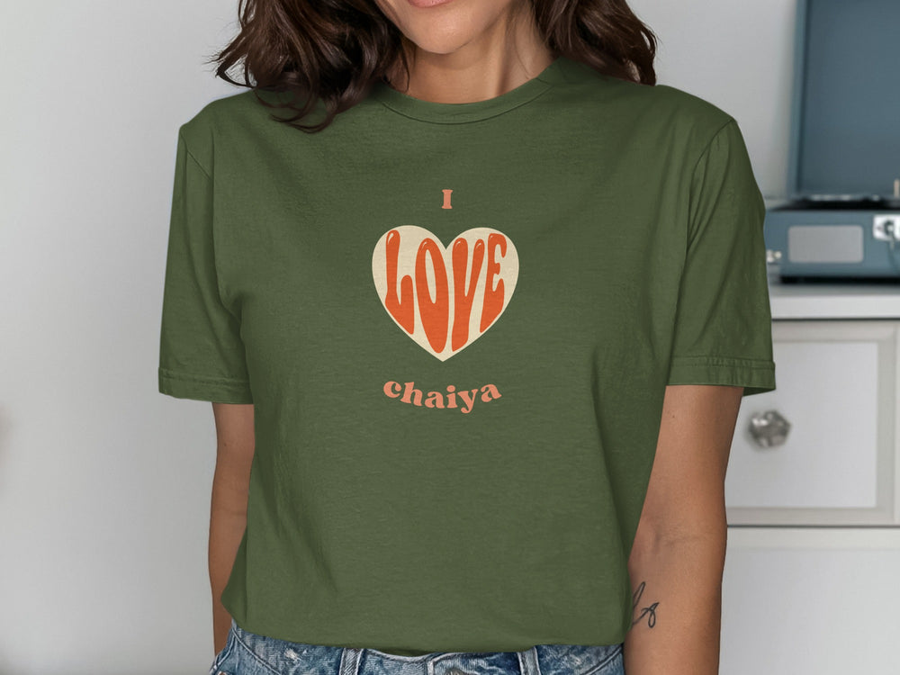 I Love Chaiya Statement Graphic Tee product