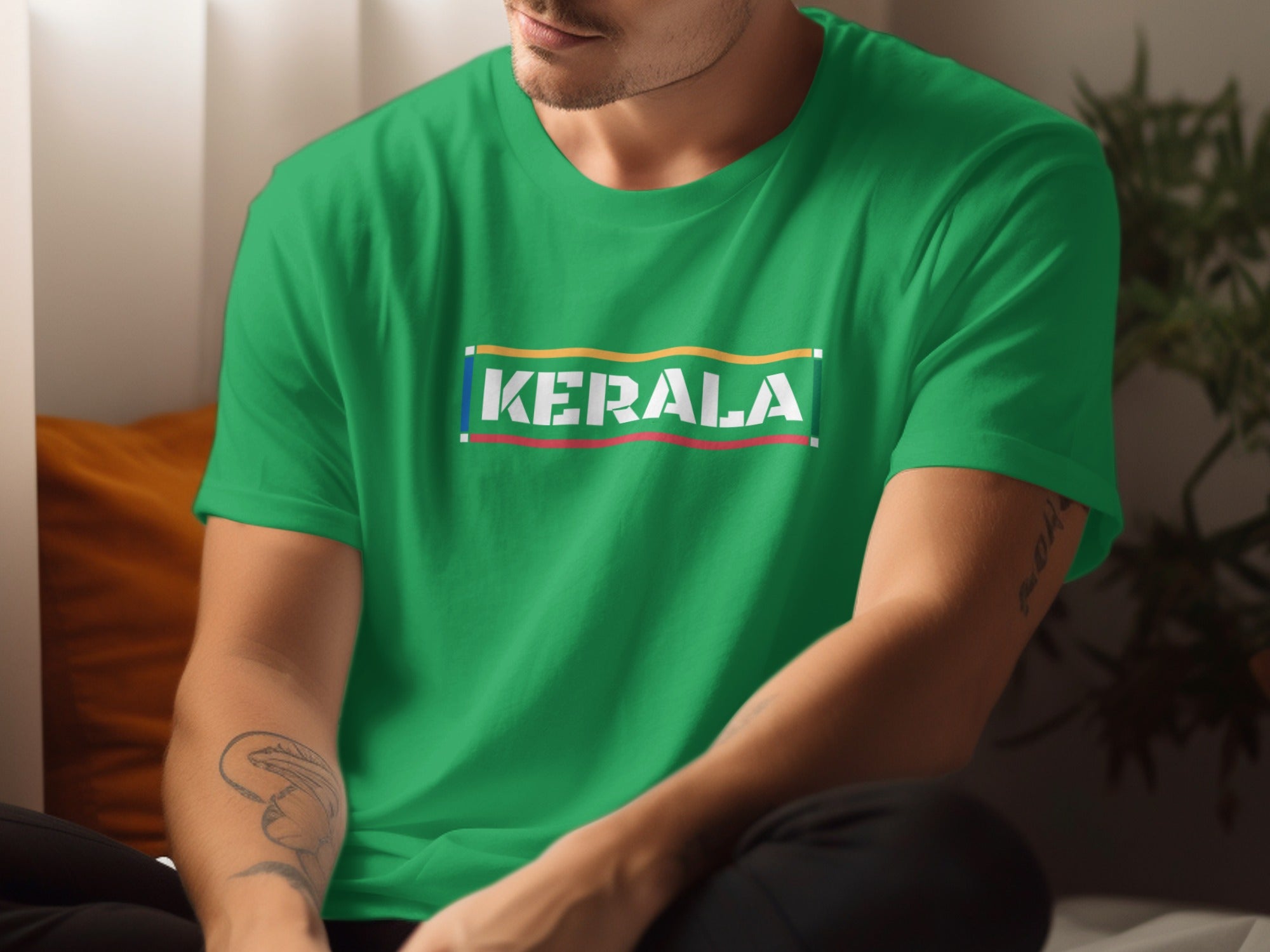 Stylish Kerala Graphic Print T-shirt for Casual Wear