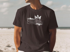 Expressive Graphic Tee with Bold Statement Design