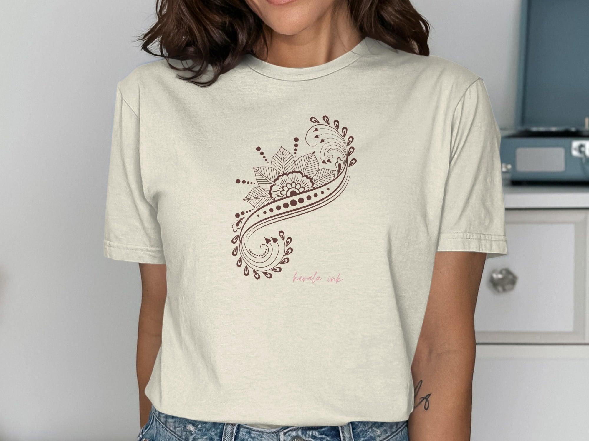 Intricately Designed Graphic Tee with Unique Artwork