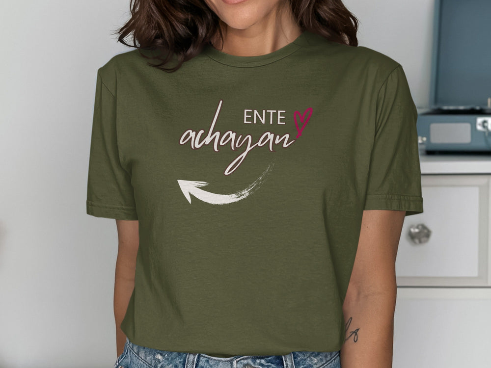 Ente Achayan Heart Graphic Tee Shirt