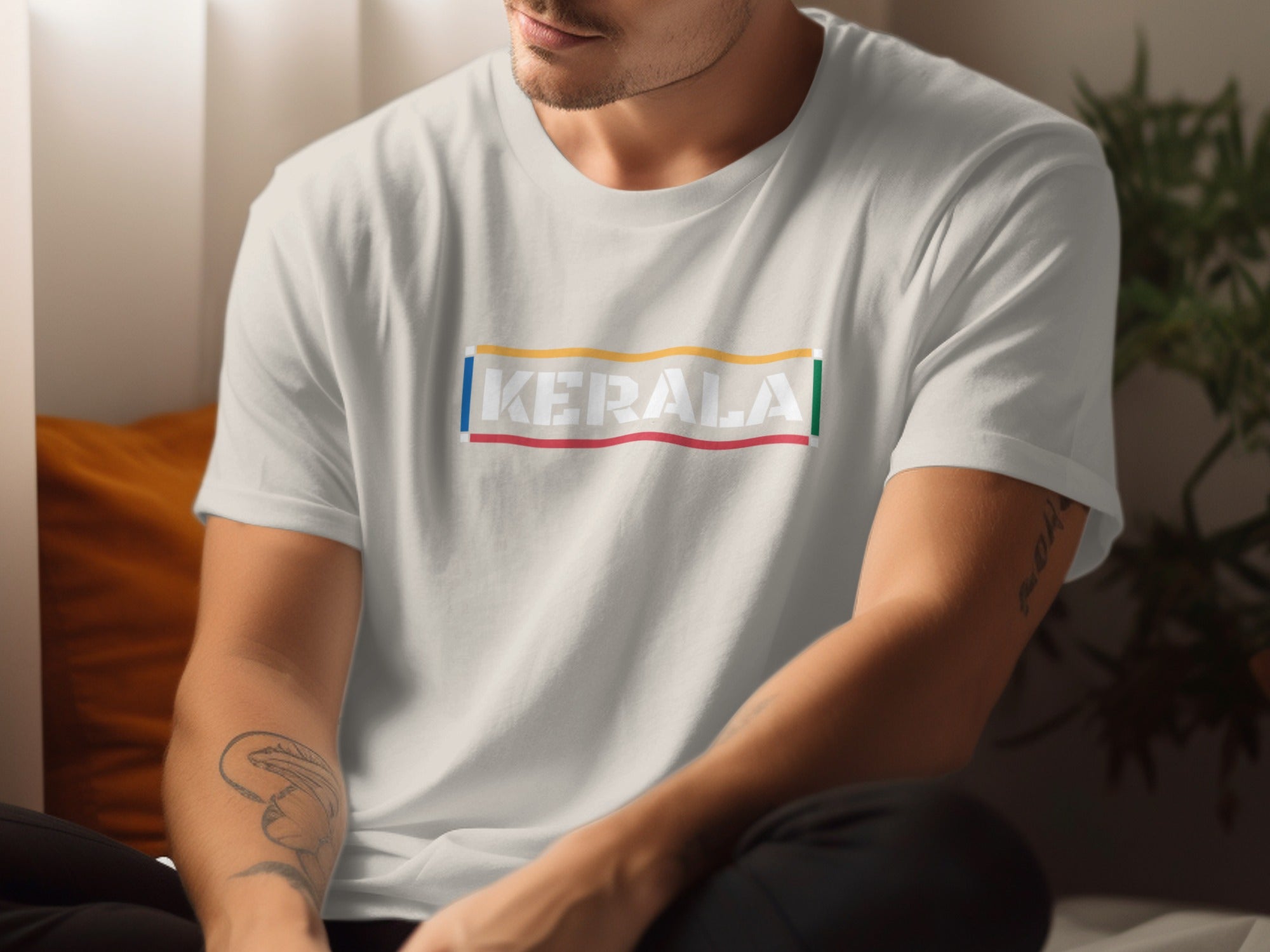 Kerala Rainbow Letters T-shirt