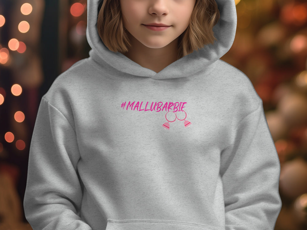 #Mallubarbie Hoodie Fun and Stylish Apparel for Kids