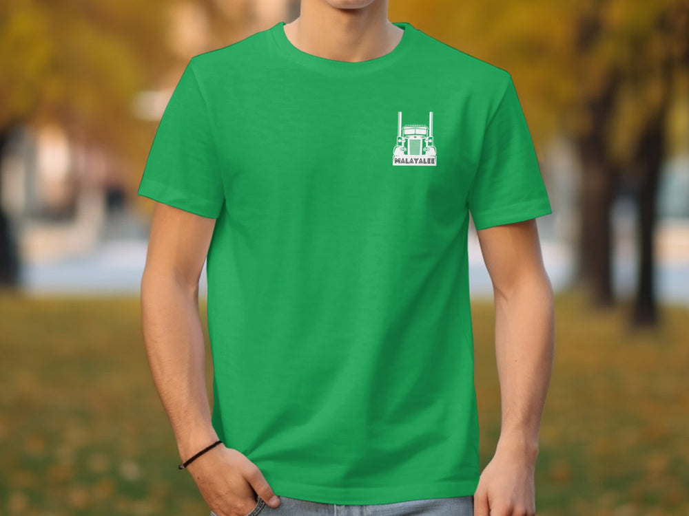 Unique Green Shirt with Mallymate Graphic Design