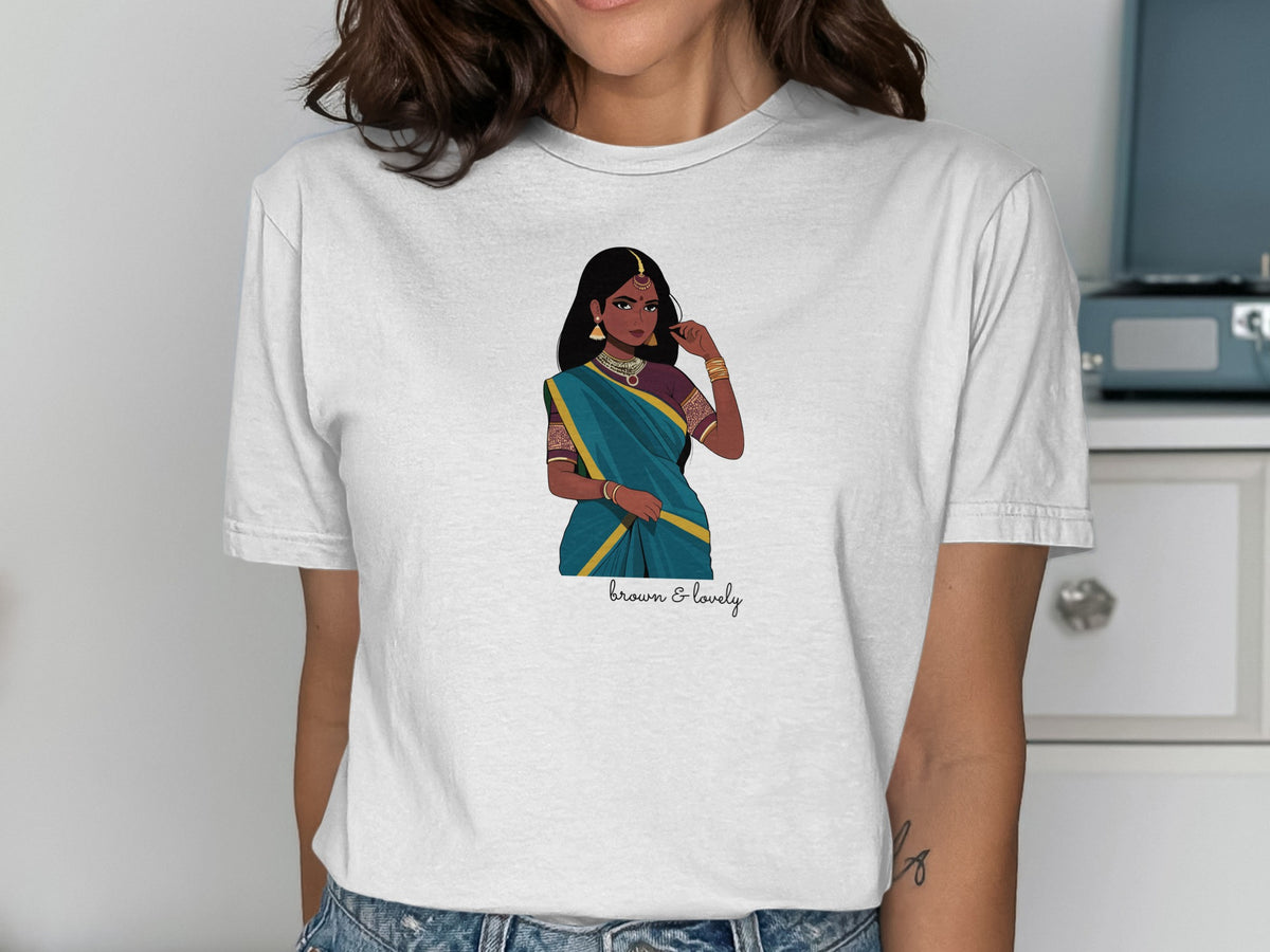 Traditional Indian Woman Graphic Tee