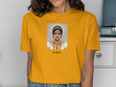 Intricately Designed Cultural Portrait Shakti T-shirt