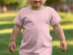 Adorable Pink Graphic Tee for Infants Toddler Clothing