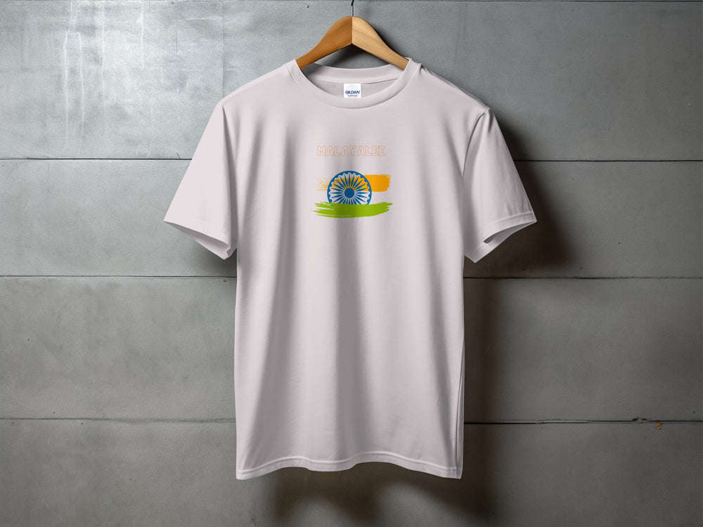 Colorful India Flag Graphic T-Shirt for Casual Wear