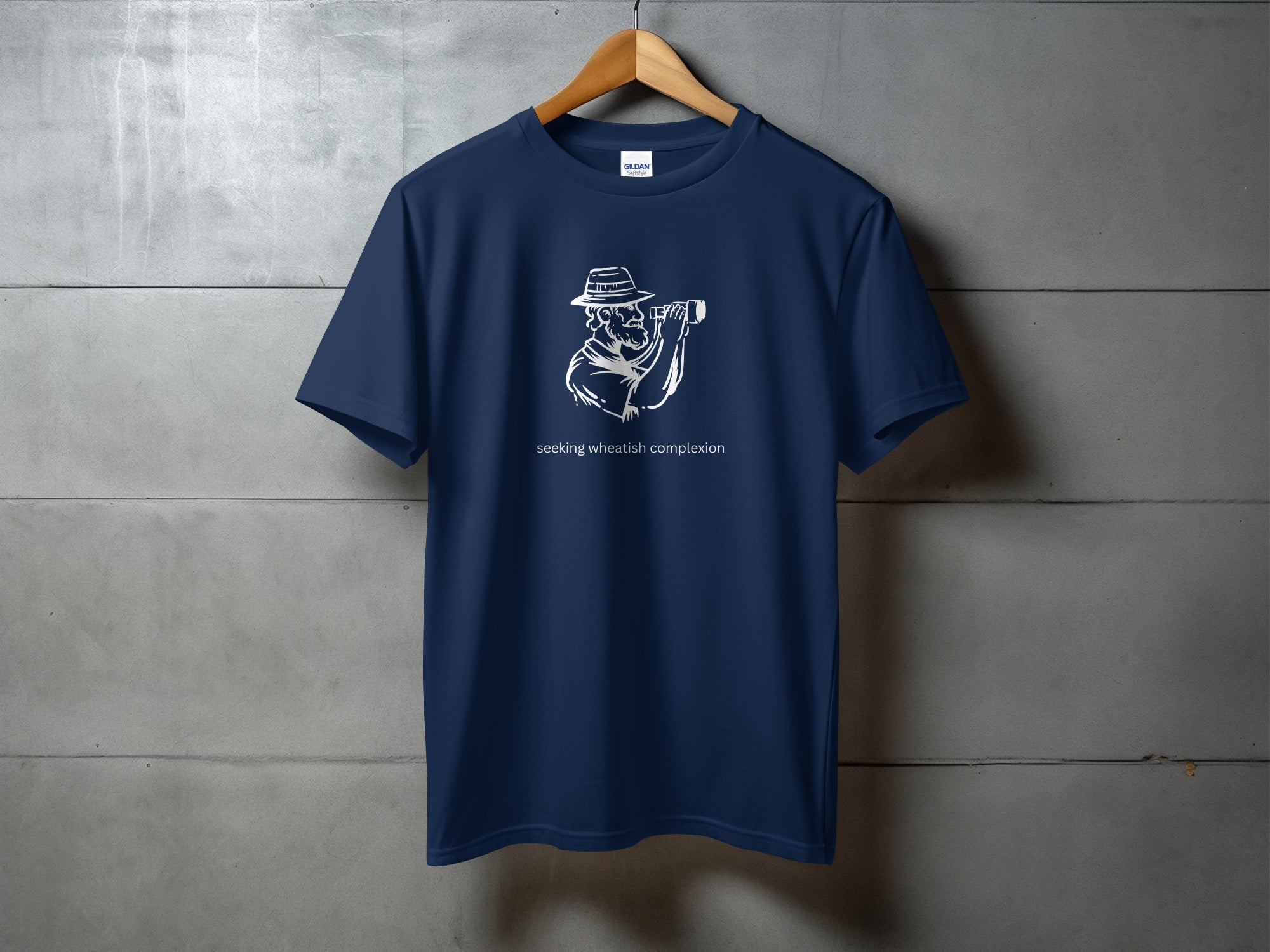 seeking wheatish complexion t-shirt